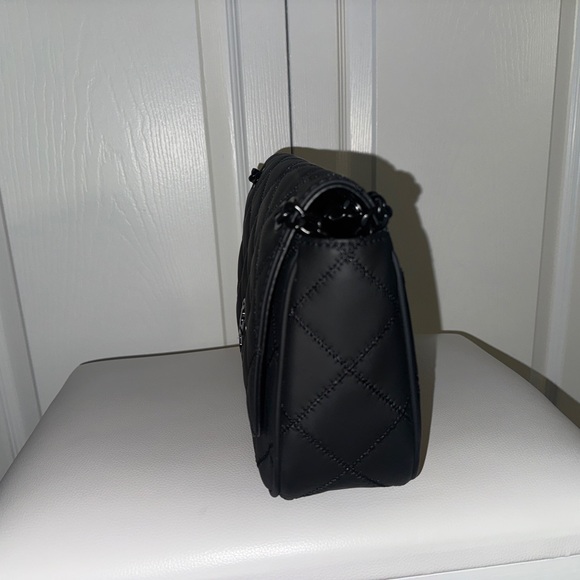 Black Quilted Shoulder Bag